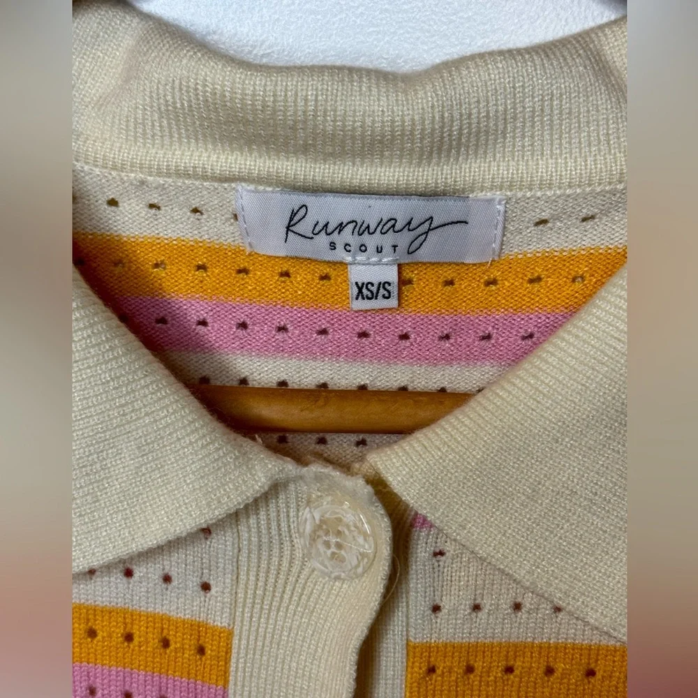 New Runway Scout Harmony Knit Set 2.0 shorts shirt matching cream sold out comfy - Picture 9 of 10